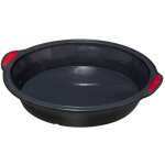 Moule en silicone avec poignées secret de gourmet (24 cm) - ustensile de cuisine antiadhésif et résistant ... Moule en silicone avec poignées secret de gourmet (24 cm) - ustensile de cuisine antiadhésif et résistant ...