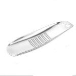 Moulin � gingembre en acier inoxydable, broyeur d'ail de cuisine, broyeur d'ail, r�pe � fromage, trancheur ...