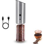 Moulin � poivre �lectrique rechargeable, moulin � poivre �lectrique, moulin � sel et � poivre � fonctionnement ...