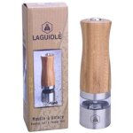 Moulin � poivre et sel �lectrique - bois de bambou et inox - eclairage int�gr�