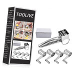 Moulin rpe  fromage rotative, moulin  rpe fromage  main professionnel en acier inoxydable avec 4 ...