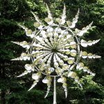 Rnemitery - moulin à vent en métal unique et magique, sculpture cinétique à énergie éolienne 3d, éolienne ... Rnemitery - moulin à vent en métal unique et magique, sculpture cinétique à énergie éolienne 3d, éolienne ...