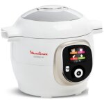 Multicuiseur intelligent 6l 1600w blanc moulinex ce85ba10