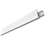 Decosa - moulure clipsable tine (cache - cble tv et ruban led - 5 clips de fixation inclus) - polystyrne ...