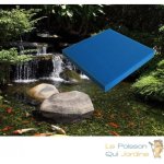 Le poisson qui jardine - mousse bleue : 50 x 50 x 5 fine pour filtration bassin et aquariums 30 ppi