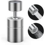 Mousseur robinet , 360�a�rateur de robinet � double sortie en laiton massif, interrupteur tournant, douche, ...