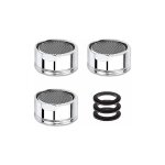 Aougo - mousseur robinet m22 / m21, 5, 3 pices aerateur robinet economie d'eau avec filtre en acier ...