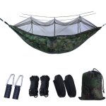 Moustiquaire hamac suspendu, hamac jardin exterieur avec tarp, hammac camping hammock double hamac suspendu ...
