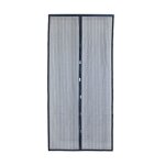 Morel - rideau de porte moustiquaire avec fermeture  aimant 100 x 220 cm