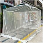 Moustiquaire pour parasol de terrasse de 7, 5 à 11 pieds / 300 x 230, écran de parapluie en maille de ... Moustiquaire pour parasol de terrasse de 7, 5 à 11 pieds / 300 x 230, écran de parapluie en maille de ...