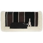Moutarde rn1 - ltd - selle western rembourr�e en tissu navajo � l'ext�rieur et fond en pure laine avec ...