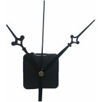 Mouvement d'horloge  quartz noir mcanisme de moteur mains et accessoires kit de bricolage mouvement ...