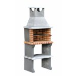 Maestro ferretero - movelar - barbecue pr�fabriqu� � bois et charbon de bois en b�ton r�fractaire mod�le ...