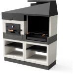 Cuisine extrieure kitaway otte barbecue + four - 168 x 63 x 206 cm ? barbecue d'extrieur avec four ...