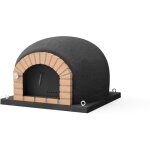 Maestro ferretero - movelar - four  bois d'extrieur en pierre modle stromboli (noir - 100 x 100 x ...