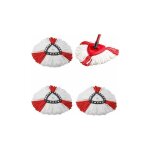 Lot de 4 têtes de balai à franges compatibles avec vileda, o - cedar, recharges faciles à nettoyer, tête ... Lot de 4 têtes de balai à franges compatibles avec vileda, o - cedar, recharges faciles à nettoyer, tête ...
