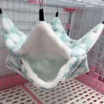 Mowze - hamac pour petit animal de compagnie nid de cage hamac douillet lit suspendu à couchette our ... Mowze - hamac pour petit animal de compagnie nid de cage hamac douillet lit suspendu à couchette our ...