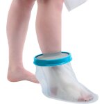 Mowze - protection de douche pied bandage anti - drapant protection tanche rutilisable platre protge ...