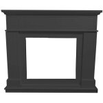 Mpc - cadre de chemine pienza gris fonc cm 94, 9x110x24, 9 sined cornice camino pienza grigio