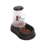 Mpets distributeur de croquettes food dispenser - pour chat et chien - 1500ml - bleu