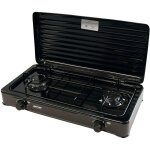 Mpm - kn - 02 / 1kb cuisinière à gaz portable pour le camping, réchaud portable, 2 brûleurs réglable ... Mpm - kn - 02 / 1kb cuisinière à gaz portable pour le camping, réchaud portable, 2 brûleurs réglable ...