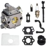Ms170 ms180 c1q - s57a carburateur kit pour stihl 017 018 ms 170 180 180c ms170 ms180 ms170c ms180c tron�onneu ...