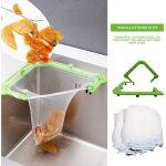 Msbd sac poubelle jetable anti - colmatage support de drainage triangulaire �vier trou de vidange filtre ...