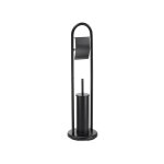 Combiné wc abby acier noir msv Combiné wc abby acier noir msv