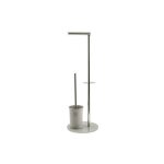 Combiné wc inox & verre taupe msv Combiné wc inox & verre taupe msv