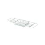 Msv - pont de baignoire inox gris