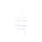 Msv - serviteur de douche 53x25x10. 6 cm. acier blanc Msv - serviteur de douche 53x25x10. 6 cm. acier blanc