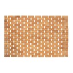 Tapis de bain bambou annika 50x80cm msv
