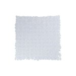 Tapis fond de douche pvc galets 53x53cm transparent msv