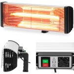 Msw - lampe de peinture corporelle d'atelier de chauffage infrarouge 30 - 100c 1000 w Msw - lampe de peinture corporelle d'atelier de chauffage infrarouge 30 - 100c 1000 w