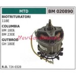 Mtd moteur �lectrique broyeur 118e columbia bm 180e 230e 020890