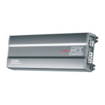 Mtx tx81000d amplificateur 12v bloc mono classe - d 1x1000w rms en aluminium
