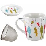 Mug blanc atol avec infuseur pour le th