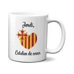 Mug en céramique blanc personnalisé avec texte languedoc roussillon - occitanie Mug en céramique blanc personnalisé avec texte languedoc roussillon - occitanie