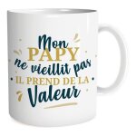 Mug en céramique papy ne vieillit pas, 33 cl Mug en céramique papy ne vieillit pas, 33 cl