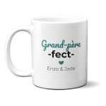 Mug en cramique personnalisable grand - pre - fect  cadeau anniversaire ou nol de papy