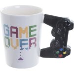 Mug - manette jeux vid�o - blanc - c�ramique - 11x14x8. 5 cm - non compatible lave - vaisselle
