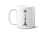 Mug original personnalis | dfinition mdecin - 8, 5 cm
