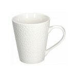 Mug en porcelaine blanche golf line 320cc