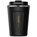 Mug thermos en inox - noir