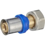 Raccord femelle �crou libre � sertir pour tube multicouche noyon & thiebault �32 - f26x34 (1')