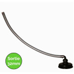 Kit collecteur - couvercle de cuve 1000l diamètre 150 mm - sortie Ø32 mm - 1 m Kit collecteur - couvercle de cuve 1000l diamètre 150 mm - sortie Ø32 mm - 1 m