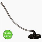 Kit collecteur - couvercle de cuve 1000l diamètre 220 mm - sortie Ø25 mm - 1 m Kit collecteur - couvercle de cuve 1000l diamètre 220 mm - sortie Ø25 mm - 1 m