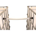Kit eco de couplage de 2 cuves 1000 l - Ø 15 mm - tuyau 50 cm Kit eco de couplage de 2 cuves 1000 l - Ø 15 mm - tuyau 50 cm
