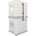 Kit vertical de raccordement de 2 cuves eau 1000 l + trop - plein Kit vertical de raccordement de 2 cuves eau 1000 l + trop - plein