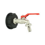 Raccord cuve eau s60x6 - robinet eco laiton 15 mm